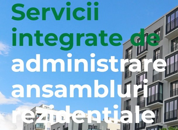 Administrare ansambluri rezidentiale